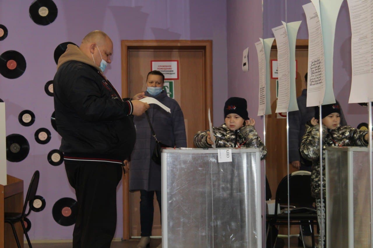 Прийти на выборы 17 в 12 часов. Выборы в Электрогорске.